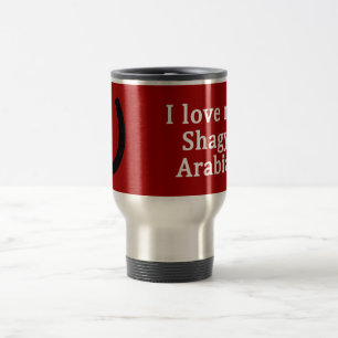 Mug De Voyage J'Aime Mon Cheval Arabe Shagya