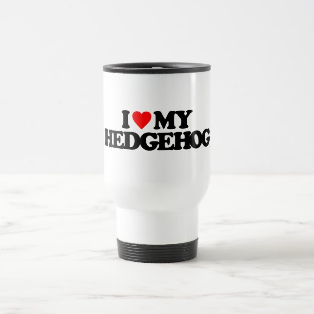 MUG DE VOYAGE J'AIME MON HÉRISSON (Centre)