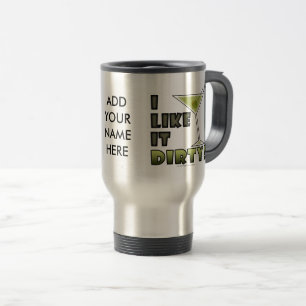 Mug De Voyage J'AIME QUE ÇA SOIT SALE ! Dirty Martini Cocktail H