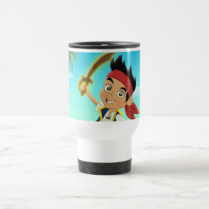 Mug De Voyage Jake et les "Jamais Land Pirates"  Capitaine Jake