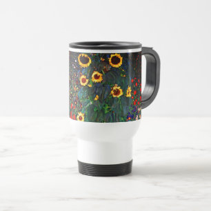 Mug De Voyage Jardin aux fleurs Gustav Klimt