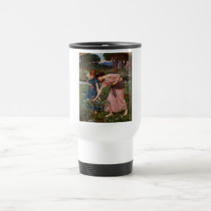 Mug De Voyage Jardin Romantique Vintage Femmes Préraphaélite