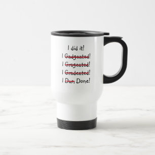 Mug De Voyage Je l'ai fait drôle Mauvaise orthographe Graduate G