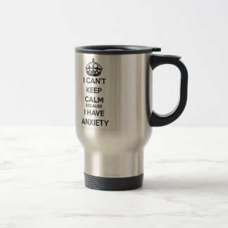 Mug De Voyage Je ne peux pas garder le calme puisque j'ai