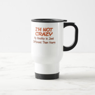 Mug De Voyage Je ne suis pas folle