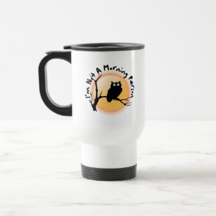 Mug De Voyage Je ne suis pas une personne du matin citation de h