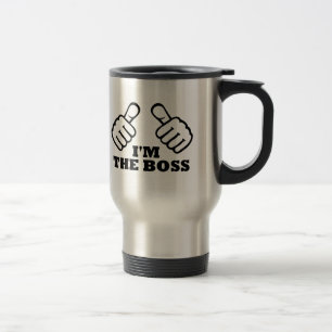 Mug De Voyage Je suis le patron