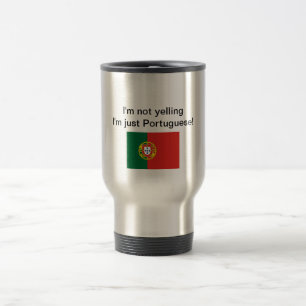 Mug De Voyage "Je suis ne hurlant pas moi suis simplement