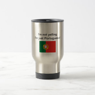 Mug De Voyage "Je suis ne hurlant pas moi suis simplement