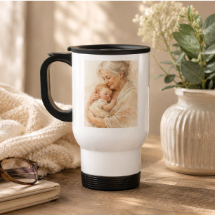 Mug De Voyage Je t'aime grand-mère Fête des grands-parents