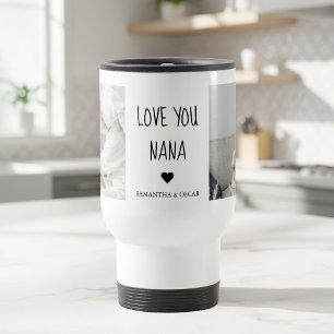 Mug De Voyage Je t'aime Nana Personnalisé Cadeau Photo Personn