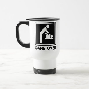 Mug De Voyage Jeu au-dessus de nouveau bébé pour le papa de