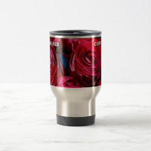 Mug De Voyage Joli Ensemble De Roses Rouges