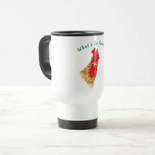 Mug De Voyage Jouer Voyage Mug Cadeau Drôle Surpris Rooster