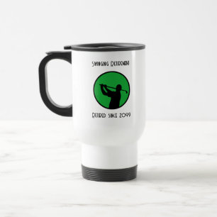 Mug De Voyage Joueur de golf à la retraite
