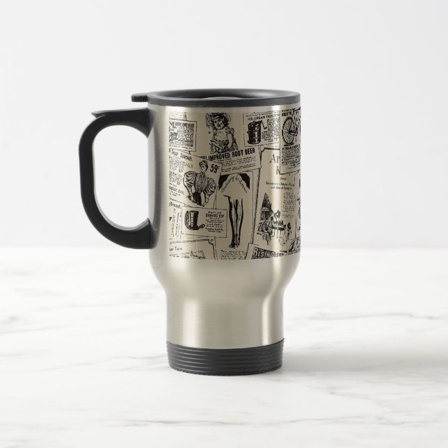 Mug De Voyage Journal vintage (Gauche)