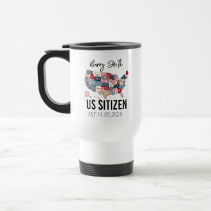 Mug De Voyage Journée de la citoyenneté américaine – Fier d'être