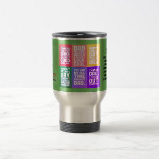 Mug De Voyage Joyeuse Fête des Pères multi-message