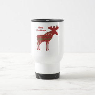 Mug De Voyage Joyeux ChrisMoose Funny Christmas Moose Animal Art