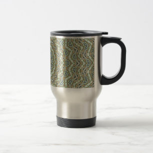 Mug De Voyage Kaléidoscope vert
