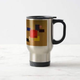 Mug De Voyage Kandinsky Treize Rectangles peinture Abstraite