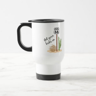 Mug De Voyage Kicks Sur La Route 66