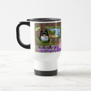Mug De Voyage KLeighE et Dharma dans la cabane dans un arbre