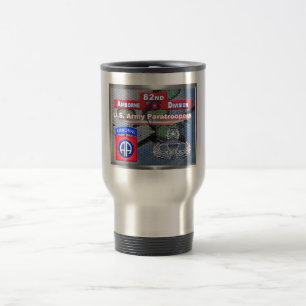 Mug De Voyage La 82e division aéroportée, gardienne de l'Amériqu