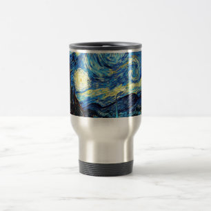 Mug De Voyage La célèbre peinture de Van Gogh, Nuit étoilée