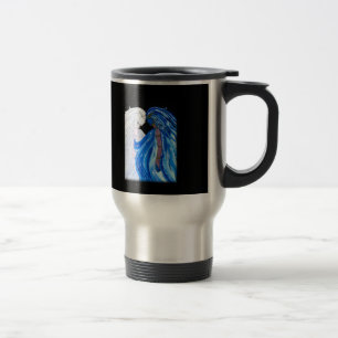 Mug De Voyage La Dame de la flamme bleue