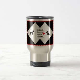 Mug De Voyage La délivrance animale guérit la collection de