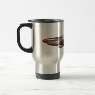 Mug De Voyage La deuxième guerre mondiale vintage d'aviateurs d