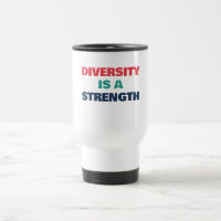 La diversité est une force Texte personnalisé Fier