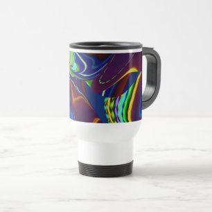 Mug De Voyage La magie de l'été, 3D Art Abstrait