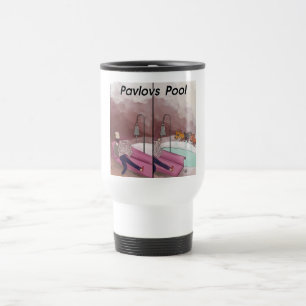 Mug De Voyage La Piscine de Pavlov, une bande dessinée drôle