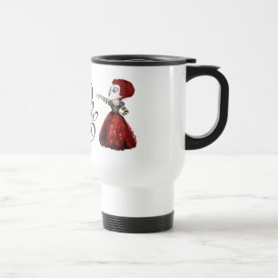 Mug De Voyage La Reine Rouge Éteint la tête 2