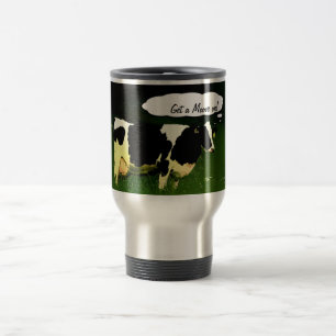 Mug De Voyage L'agriculteur drôle réussissent un MOOve !