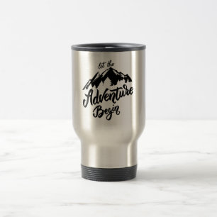 Mug De Voyage laissez l'aventure commencer
