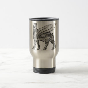 Mug De Voyage Lamassu taureau ailé babylonien