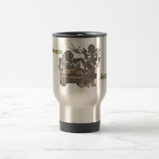 Mug De Voyage L'armée, Etats-Unis attaquent