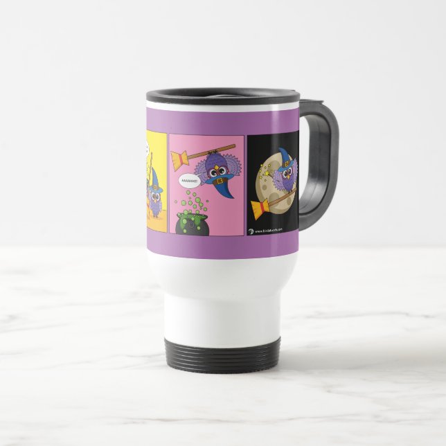 Mug De Voyage L'Assistant Apprentice - Cleaning Comic (Devant droit)