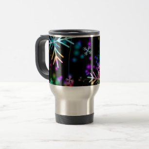 Mug De Voyage L'atmosphère de Noël festive et animée de Slippery