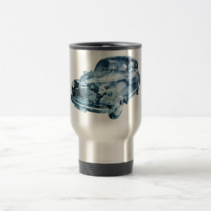 Mug De Voyage lavage de voiture double exposition