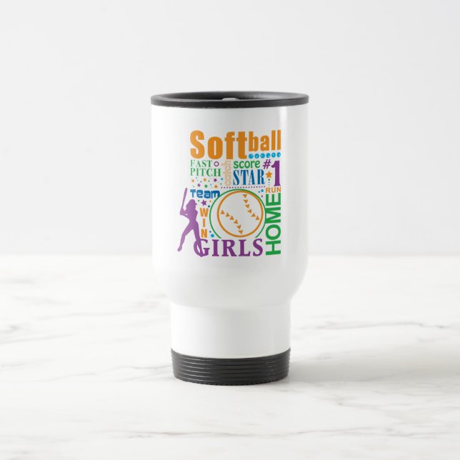 Mug De Voyage Le base-ball de Bourne (Centre)