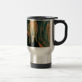 Mug De Voyage Le cri perçant par Edvard Munch