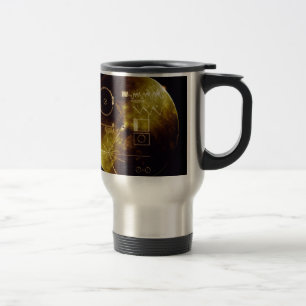 Mug De Voyage Le disque d'or de Voyager