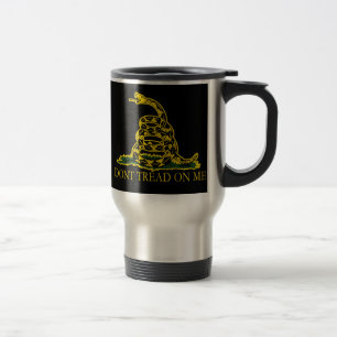 Mug De Voyage Le drapeau noir et jaune de Gadsden, ne marchent