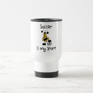 Mug De Voyage Le football est mon T-shirts et cadeaux de sport