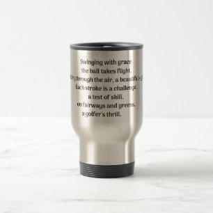 Mug De Voyage Le frisson du golfeur