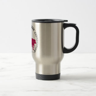 Mug De Voyage Le logo en métal de Cabernet CHA de voyage de